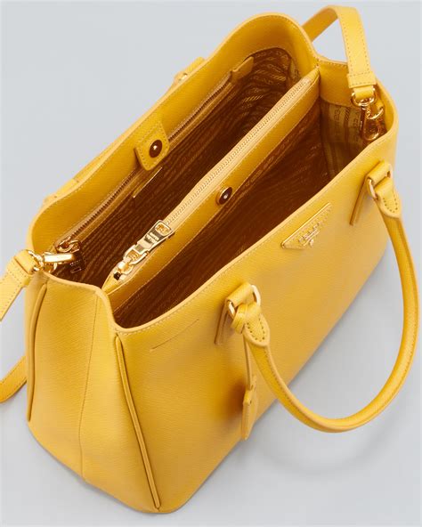 prada yellow handbag|prada yellow handbags.